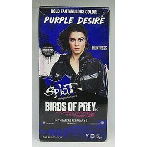 Splat Birds Of Prey Purple Desire Temporary Hair Color One Application Vegan